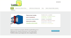 Desktop Screenshot of mitraductorjurado.com