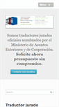 Mobile Screenshot of mitraductorjurado.com